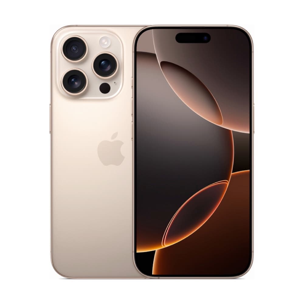 iPhone 16 Pro Desert Titanium (ภาพตัวอย่างรุ่น)